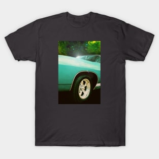 Classic car in solar system T-Shirt